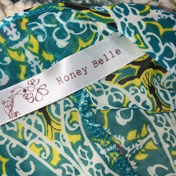 Honey Belle medium oversized floral boho kimono - Picture 4 of 6